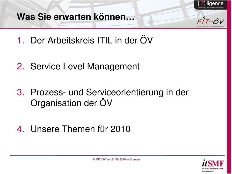 Service Level Management 3.