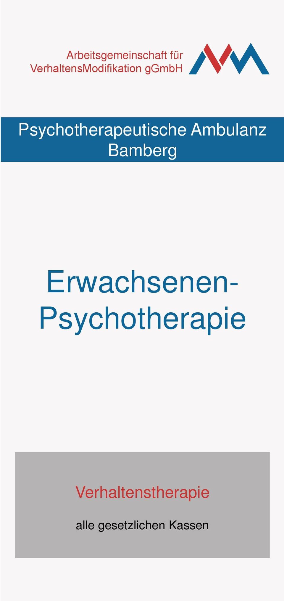Psychotherapeutische Ambulanz Bamberg