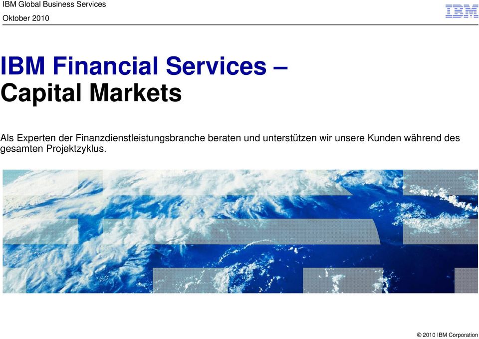 Finanzdienstleistungsbranche beraten und