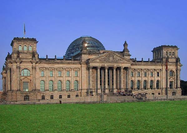 Bundestages Schloss Bellevue, Sitz des Präsidenten Kanzleramt,
