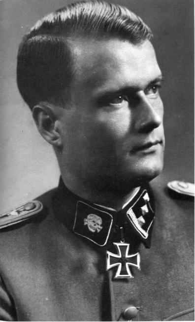 Walter Reder, Kommandeur der 16. Panzergrenadier- Division Reichsführer SS (1915-1991) verantwortlich für das Massaker von Marzabotto im Sept.