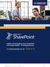 Aufbau und Konzeption einer SharePoint Informationslogistik Einstiegsworkshop