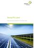 Swiss-PV-Label. Erstes unabhängiges Qualitätslabel für Photovoltaik-Anlagen.