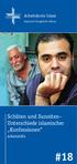 Arbeitskreis Islam. Deutsche Evangelische Allianz. Schiiten und Sunniten Unterschiede islamischer Konfessionen. Arbeitshilfe #18
