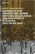 Handbuch zum Widerstand gegen Nationalsozialismus und Faschismus in Europa 1933/39 bis 1945