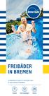 FREIBÄDER IN BREMEN. Schwimmkurse open air und vieles mehr in sechs Bremer Freibädern