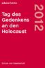 Tag des Gedenkens an den Holocaust