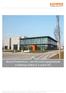 Neues Produktions- und Verwaltungsgebäude in Waltrop (Nähe A 2 und A 45)