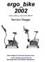 ergo_bike 2002 cardio pc / fitness pc / vita pc de luxe / 8008 TRS Service-Mappe