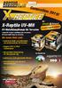 X-Reptile UV-MH. & Besonders lange UV-Stabilität! UV-Metalldampflampe für Terrarien. Die beste Wahl weil: for