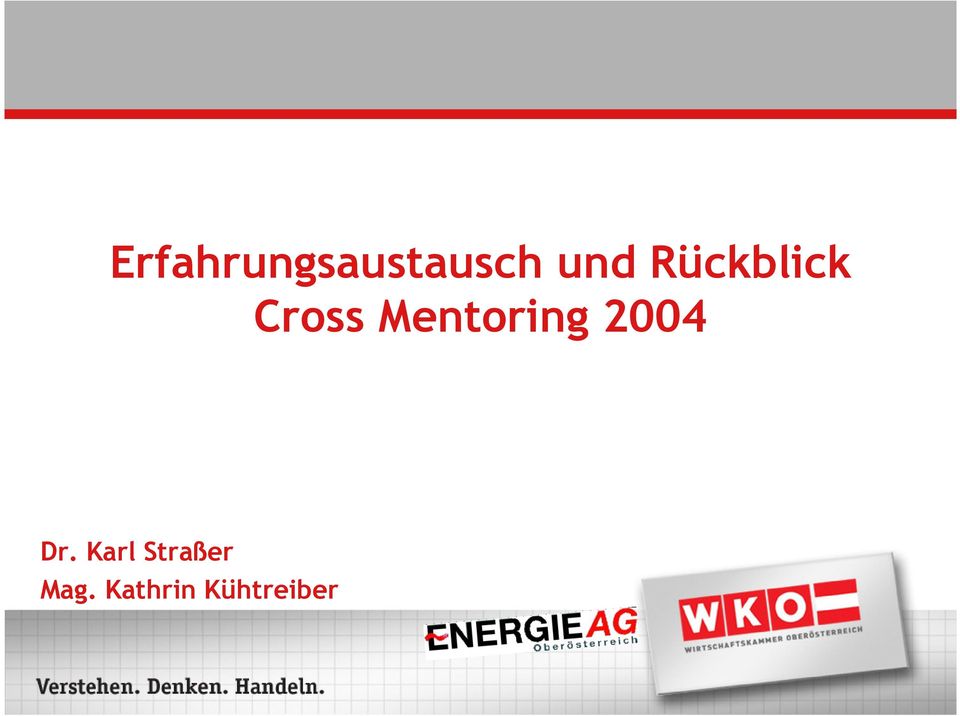 Mentoring 2004 Dr.
