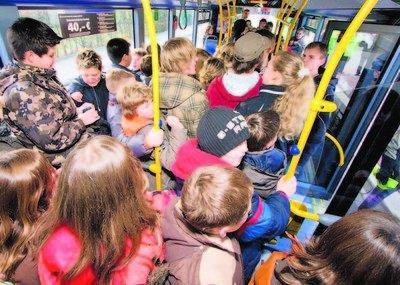 Verspätungen beim Bus überlastete Haltestellen in Darmstadt hohe