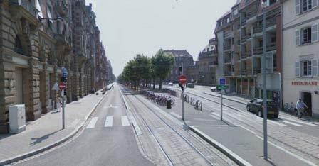 Merkmale französischer Straßenraumgestaltung > komplette