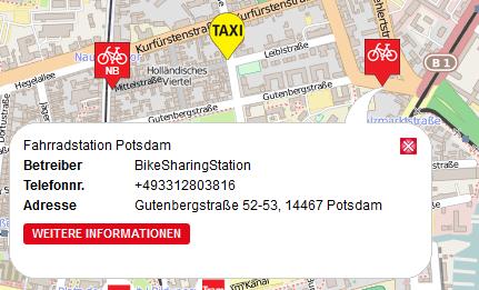Park & Ride freie Taxis in Berlin &