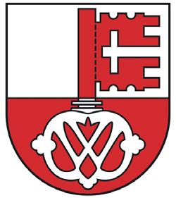 Erläuterung der Wappen Würenlos Geteilt von Weiss (oben) und Rot (unten) mit nach links
