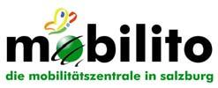 mobilito - die mobilitätszentrale in salzburg ist Teil von Alps Mobility EU-Aktionsprogramm Alpenraum transnationales Pilotprojekt für umweltfreundliche Reiselogistik verknüpft mit elektronischen