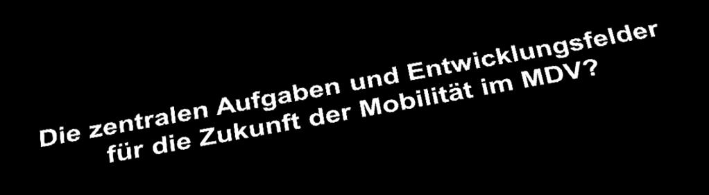 Mobilität in der Region Mitteldeutschland, der MDV 4
