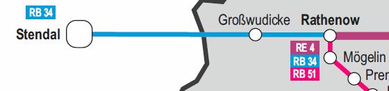 Betriebsaufnahme Netz Elbe-Altmark Rathenow Stendal Hanseatische Eisenbahn übernimmt