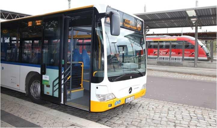 Verkehrsangebot: Bahn-Bus-Landesnetz für