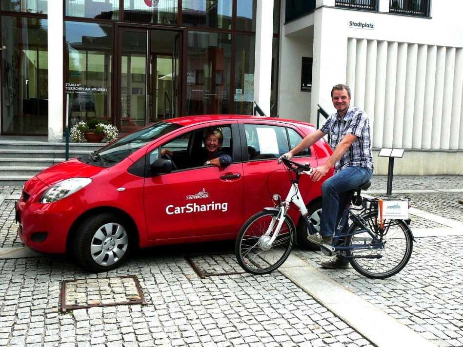 Carsharing in Seekirchen (Sbg.) Seit Juli 2011 Maßnahme g 2017: Leasing 1x Toyota Yaris, 1x Prius Hybrid, 1x Yaris Hybrid (inkl.
