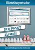 DER PASST ZU MIR! www.mittelbayerische-stellen.de. in Kooperation mit: