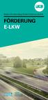 Baden-Württemberg fördert Elektromobilität FÖRDERUNG E-LKW