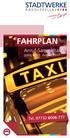 FAHRPLAN. Anruf-Sammeltaxi. Tel gültig ab 01. August 2017