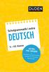 Duden. Deutsch. Schulgrammatik extra. 5. bis 10. Klasse. Grammatik und Rechtschreibung Aufsatz und Textanalyse Umgang mit Medien